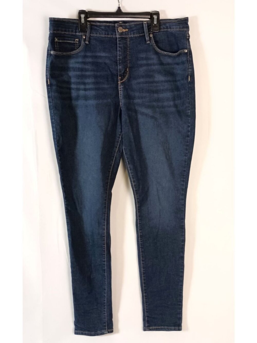 Levi Strauss Totally Shaping High Rise Skinny Jeans Womens 14 Stretch